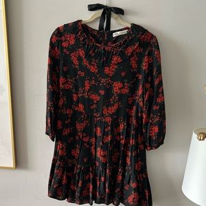 Zara flowy short dress.